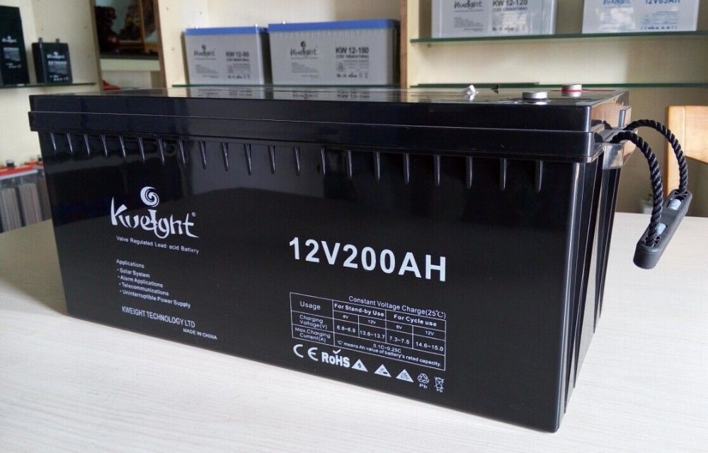 12v 200ah Acid Lead Battery Solar Battery Deep Cycle Maintenance Free For System