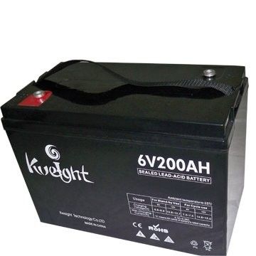 200ah Amp 6 Volt Deep Cycle Battery Maintenance Free Vrla Lead Acid Battery