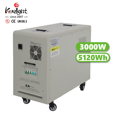 5.12KWh AC 110/220V LiFePO4 Battery Storage Supply Multiple DC Supports All In One Output