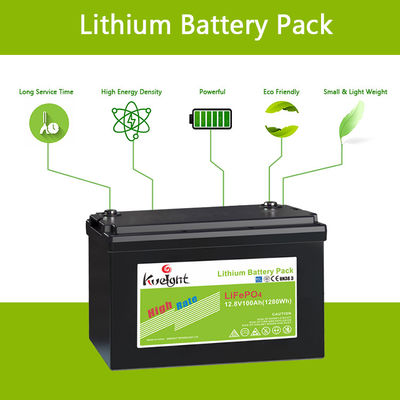 4000cycles 100Ah 12V LiFePO4 Battery Solar Energy Storage System