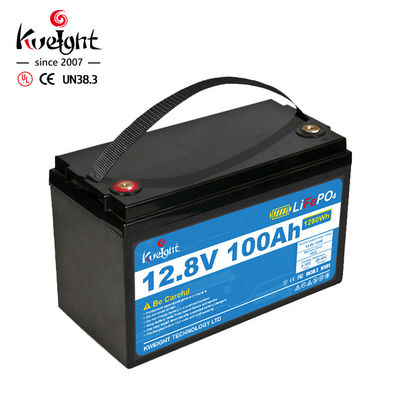 Bms 100ah 12.8v Lifepo4 Deep Cycle Battery Lithium Ion For Solar System