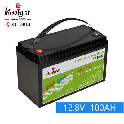 Power Storage 100ah 12V LiFePO4 Battery Lithium Titanium Battery Solar System