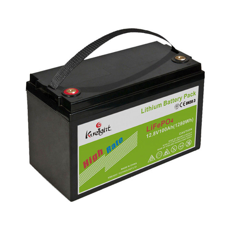 Marine RV Lithium Lead Acid Replacement 100 Ah 12v Lifepo4 Deep Cycle Battery