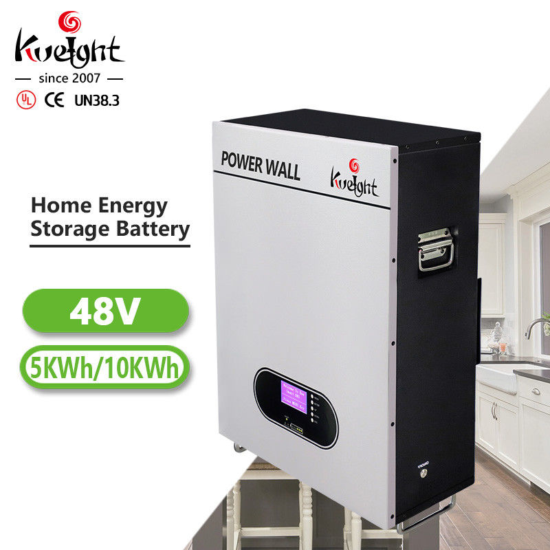 1C Wall Mounted Lithium Battery 100A 51.2v 100ah Residential Power Wall