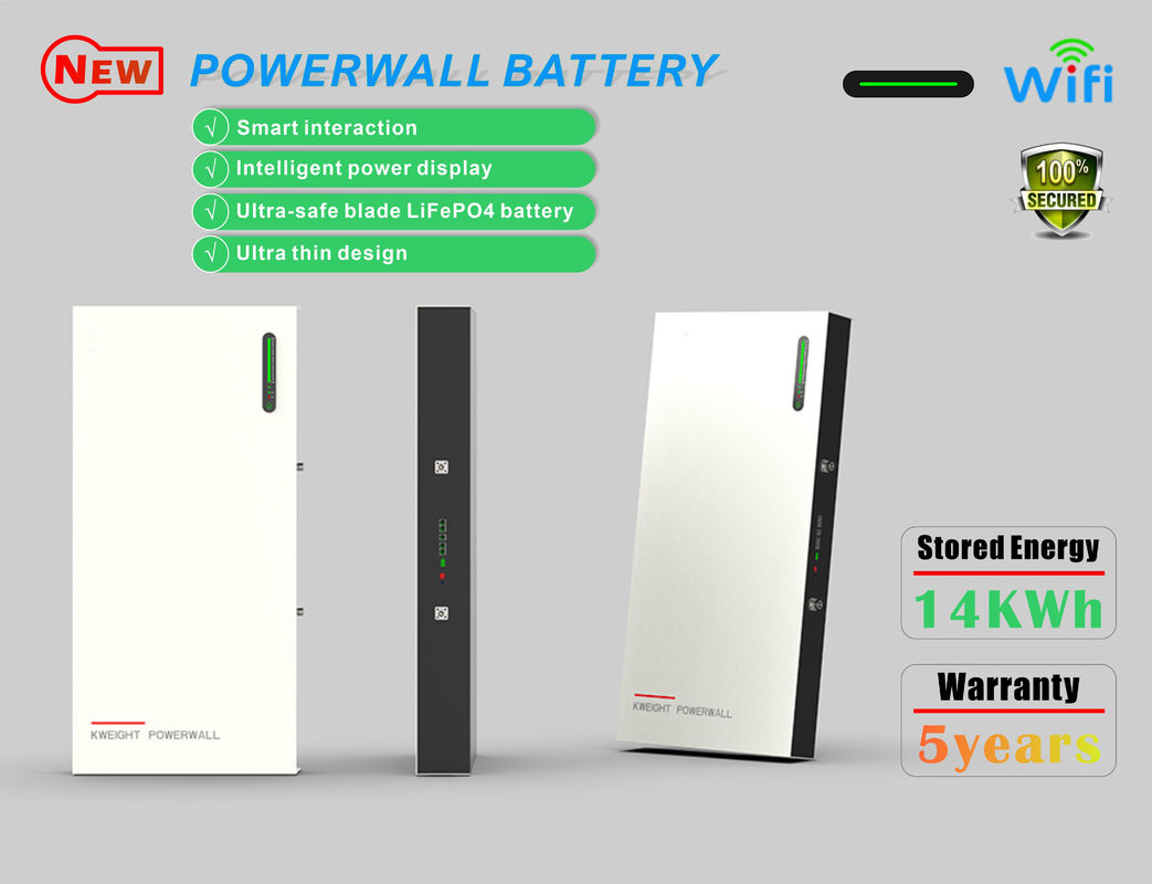 Household Wall Mounted Lithium Battery 51.2v 14kwh 276Ah Energy Storage Battery Pack