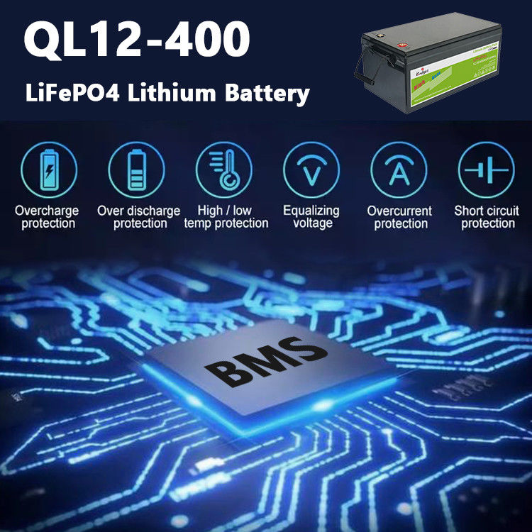 12.8v 400ah Lifepo4 Battery Lithium Ion Battery Pack For Solar System