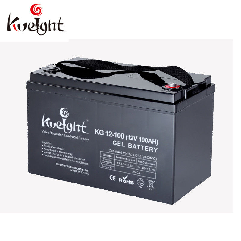 Sealed Rechargeable Solar Gel Battery 12v 100ah Maintenance Free VRLA Battery