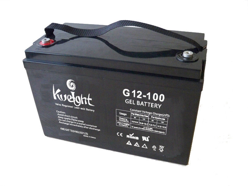 Sealed Rechargeable Solar Gel Battery 12v 100ah Maintenance Free VRLA Battery