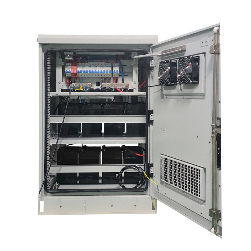 600w Outdoor Telecom Equipment Communication Cabinet Online Ups Battery Racks Ip55
