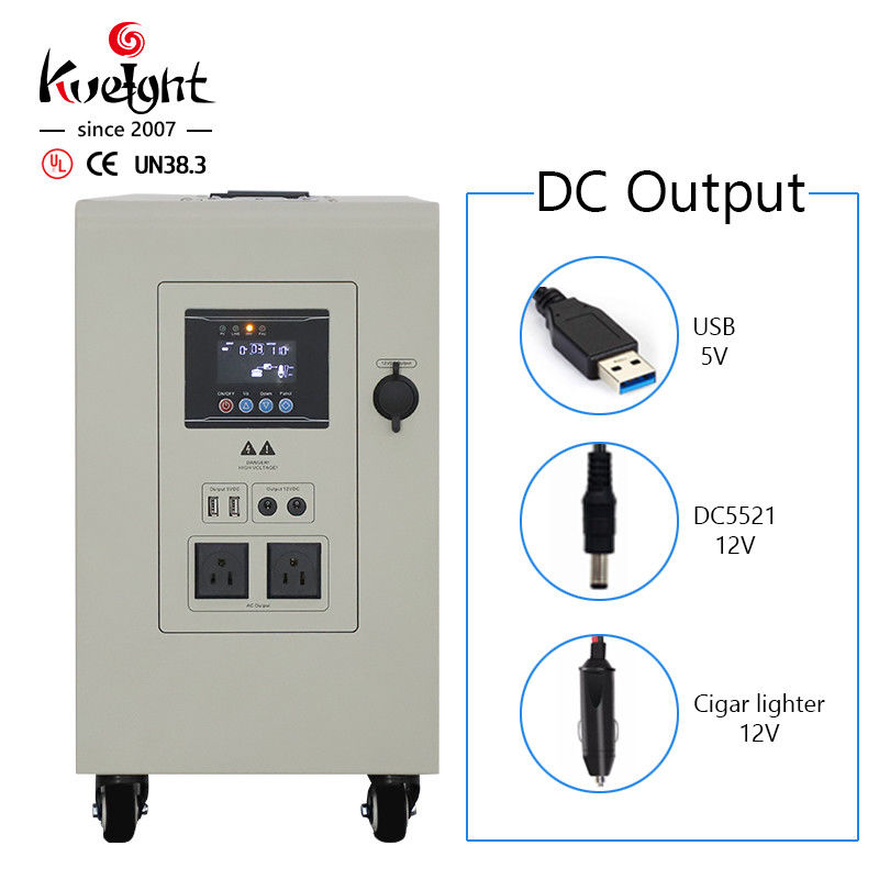 5.12KWh AC 110/220V LiFePO4 Battery Storage Supply Multiple DC Supports All In One Output