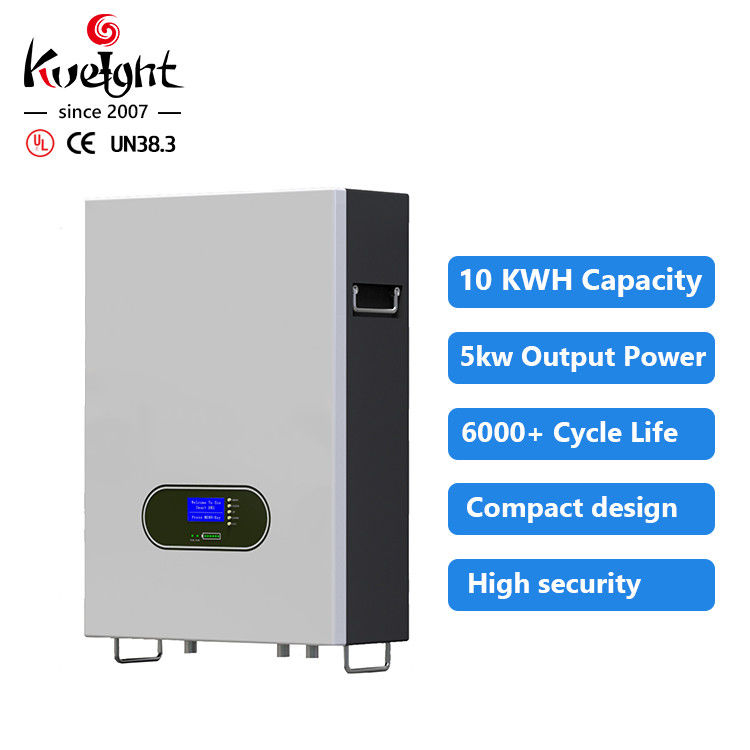 10kw 48v Lithium Power Wall Solar System Lifepo4 Lithium Ion Battery Wall