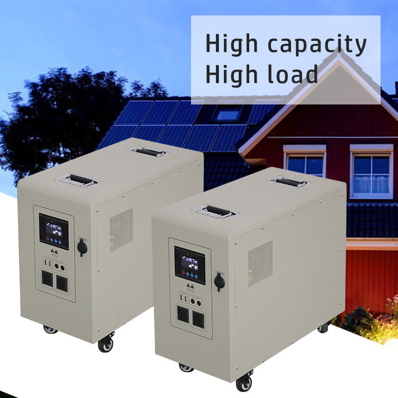 LiFePO4 Battery Solar Power Station 3000W 5KWh Lithium Power Station home