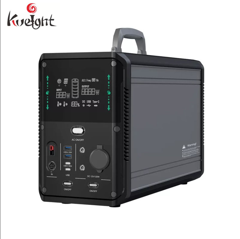 Outdoor MPPT Solar Power Station 1kW Portable Power Station Lifepo4