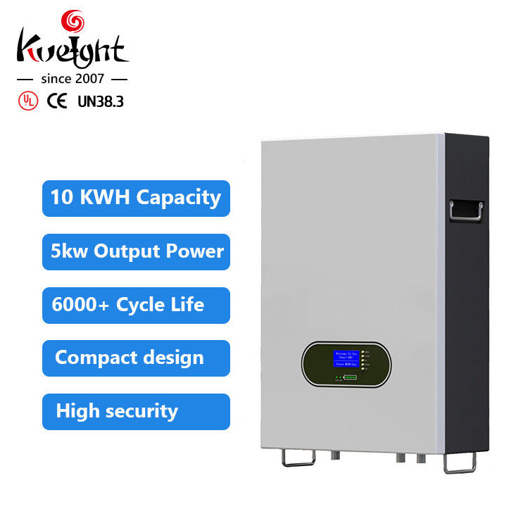 48V Home Wall Mounted Lithium Battery Cei 0-21 100Ah Off Grid Solar Storage Battery