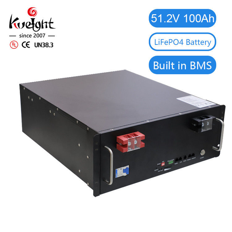 Paralleled Distributed Structure 51.2v 100ah Lifepo4 Battery Pack For Cabinet