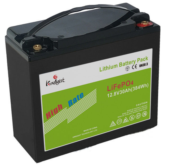 High Quality Over 4000 cycle life 12V Rechargeable 30Ah Solar Street Light Backup Power Li-po Battery Emergency Light Ba