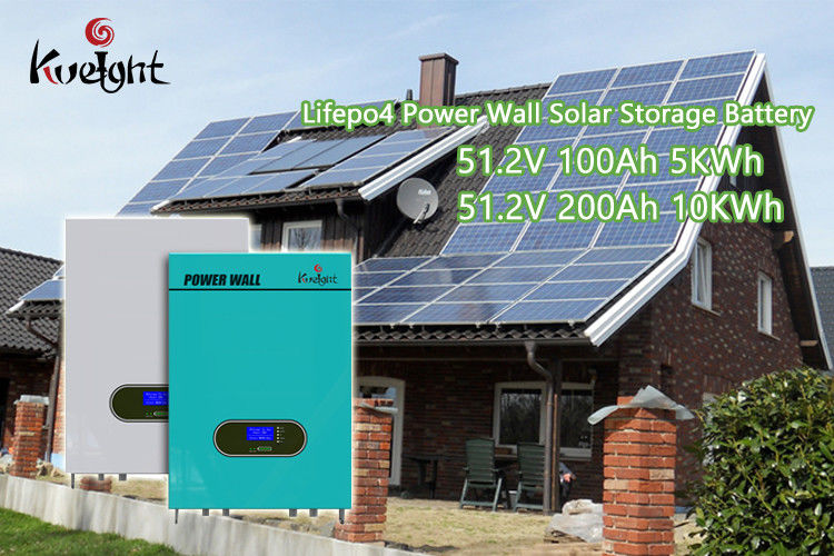 10KWH Wall Mounted Lithium Battery -20℃~50℃ Discharging Temperature
