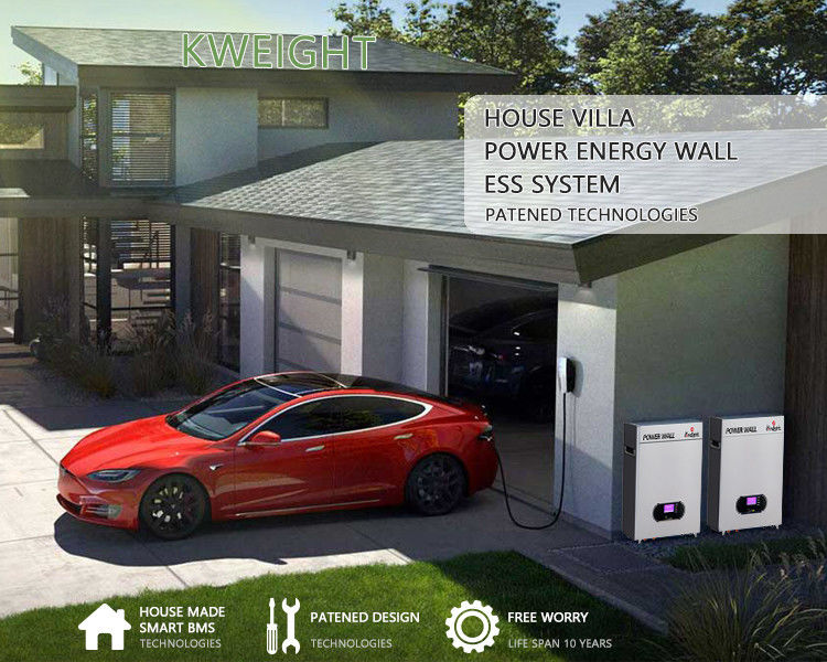 Power Wall Home Battery with 6000 Times Life Cycle