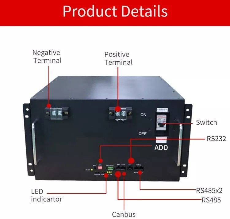 600W Outdoor Waterproof IP55 UPS Battery Racks Rack for Telecom Equipment