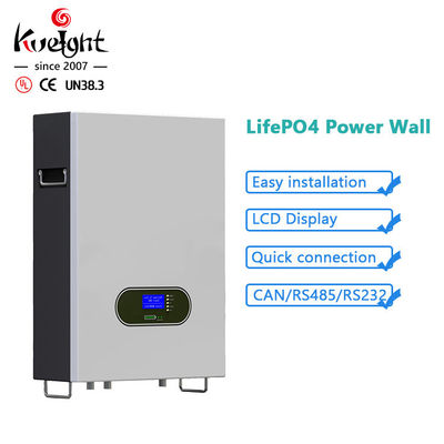 10kw 48v Lithium Power Wall Solar System Lifepo4 Lithium Ion Battery Wall